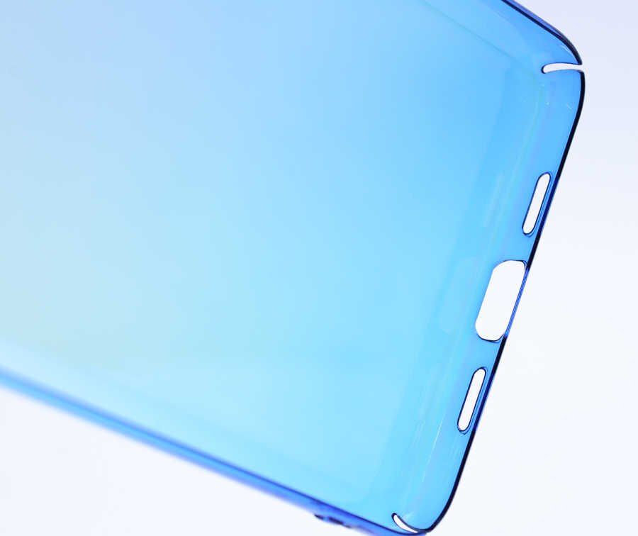 Xiaomi Mi Note 3 Kılıf Zore Renkli Transparan Kapak