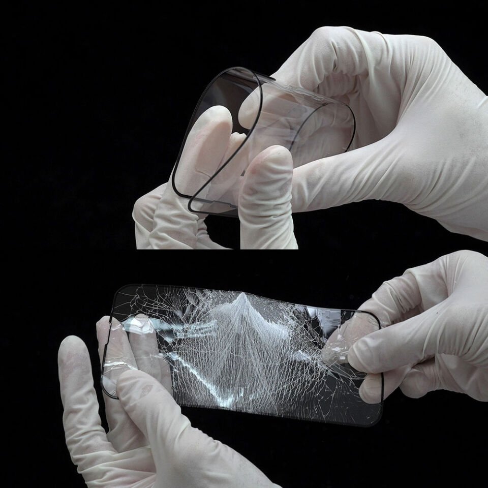 Apple iPhone 12 Pro HEPTEKİLETİŞİM Hizalama Aparatlı Hadid Glass Cam Ekran Koruyucu