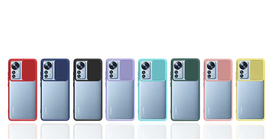Xiaomi Mi 12 Kılıf HEPTEKİLETİŞİM Lensi Kapak