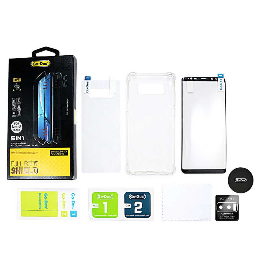 Samsung Galaxy Note 8 Go Des 5 in 1 Full Body Shield