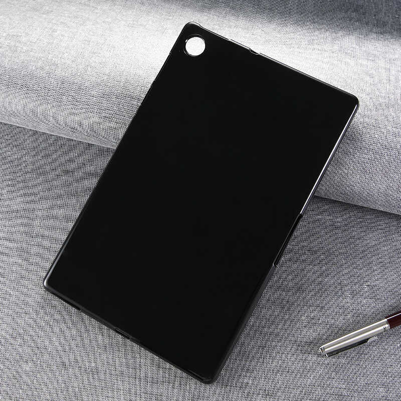 Lenovo Tab M10 Plus Fhd Tb-x606f 10.3 inc Şeffaf Silikon Tablet Kılıf Korunaklı Yapı (T-SÜPER) Renksiz