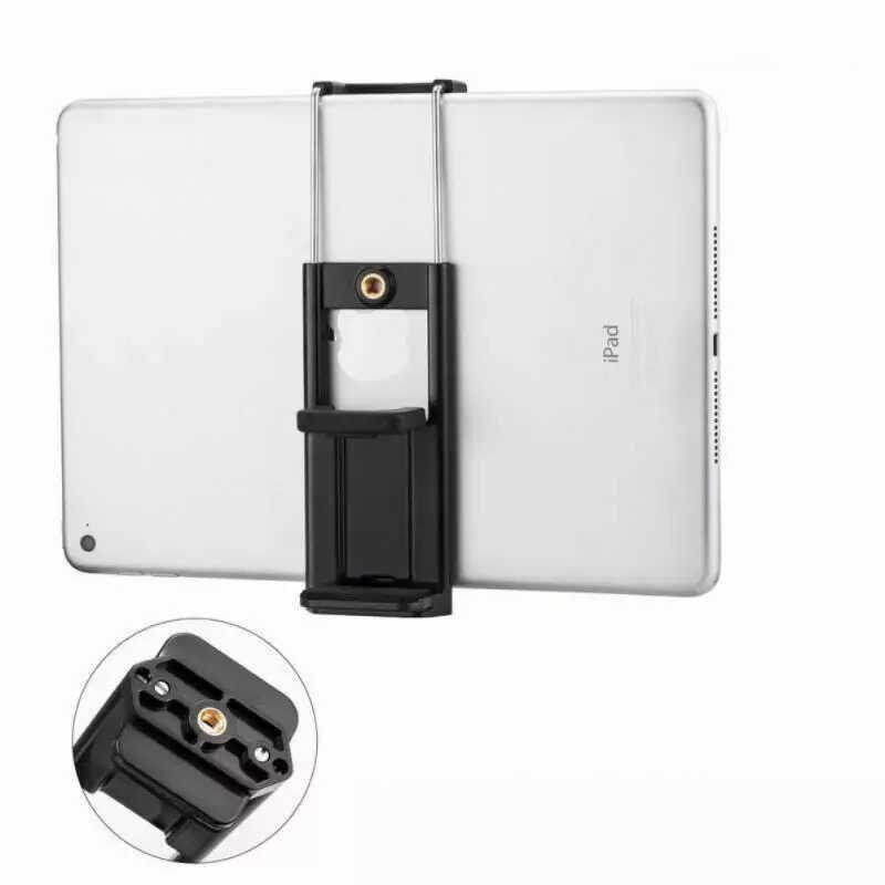Tripod Başlığı Telefon Tablet Tutucu (M-05)  Siyah