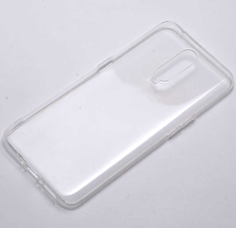 Oppo RX17 Pro Şeffaf Kılıf Yumuşak İnce Tasarımlı Kapak (SÜPER) Renksiz