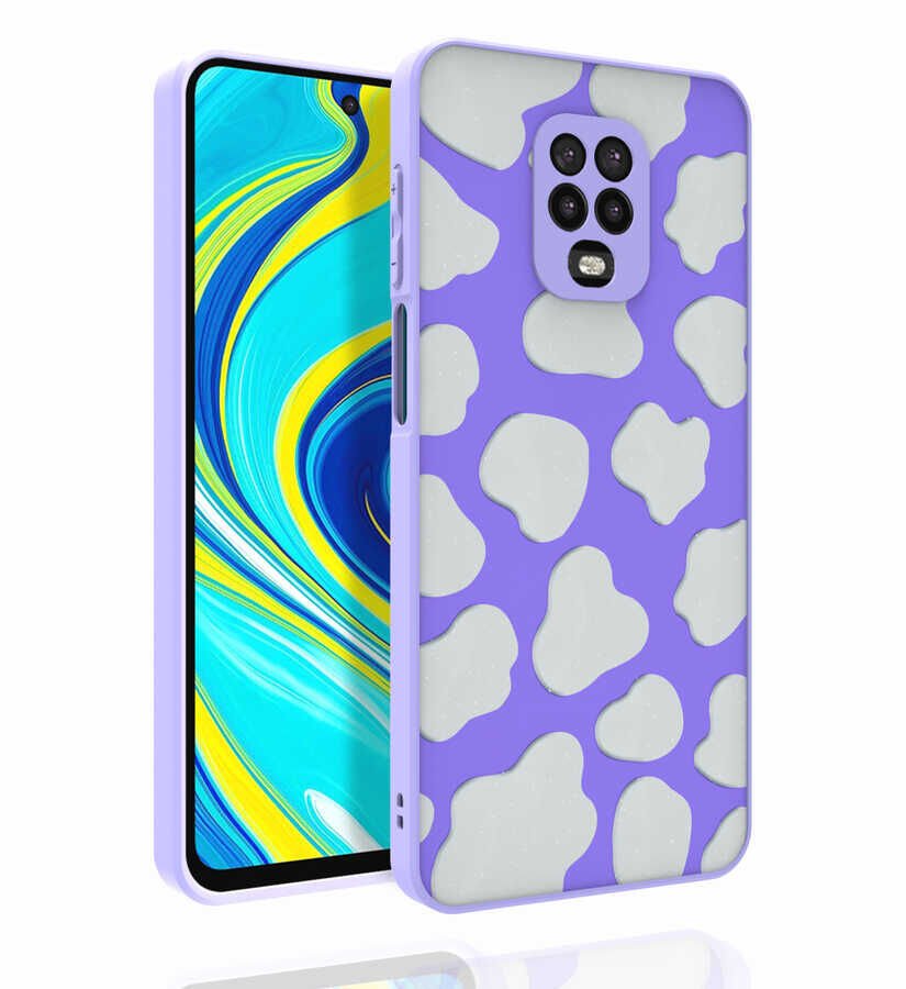 Xiaomi Redmi Note 9 Pro Kılıf Desenli Kamera Korumalı Parlak HEPTEKİLETİŞİM Nora Kapak