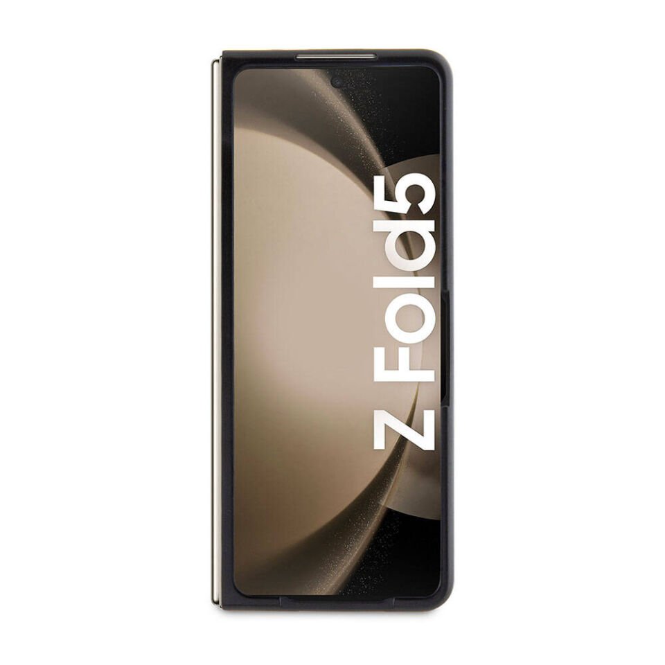 Samsung Galaxy Z Fold 5 Kılıf Karl Lagerfeld Orjinal Lisanslı KL Desenli Karl İkonik Saffiano Kapak