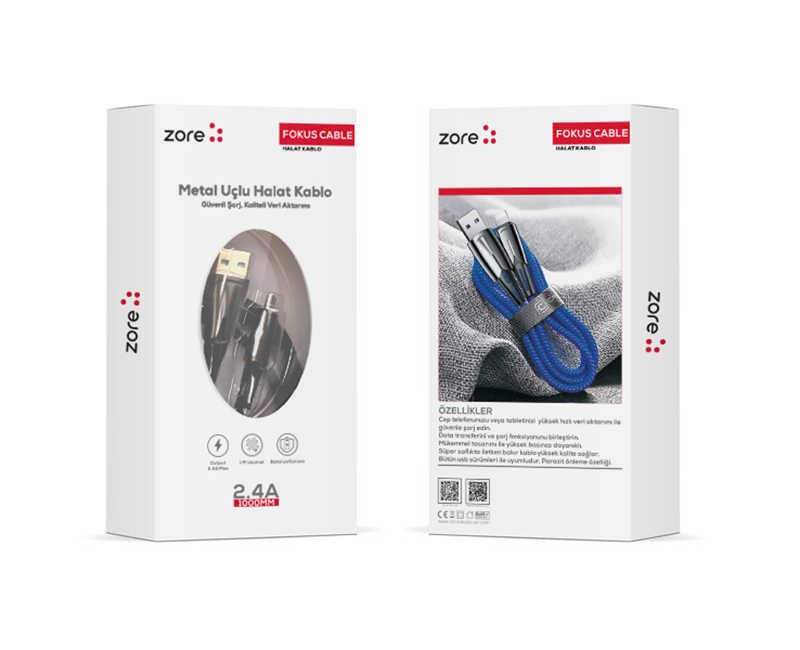 HEPTEKİLETİŞİM Type-C Focus Usb Kablo