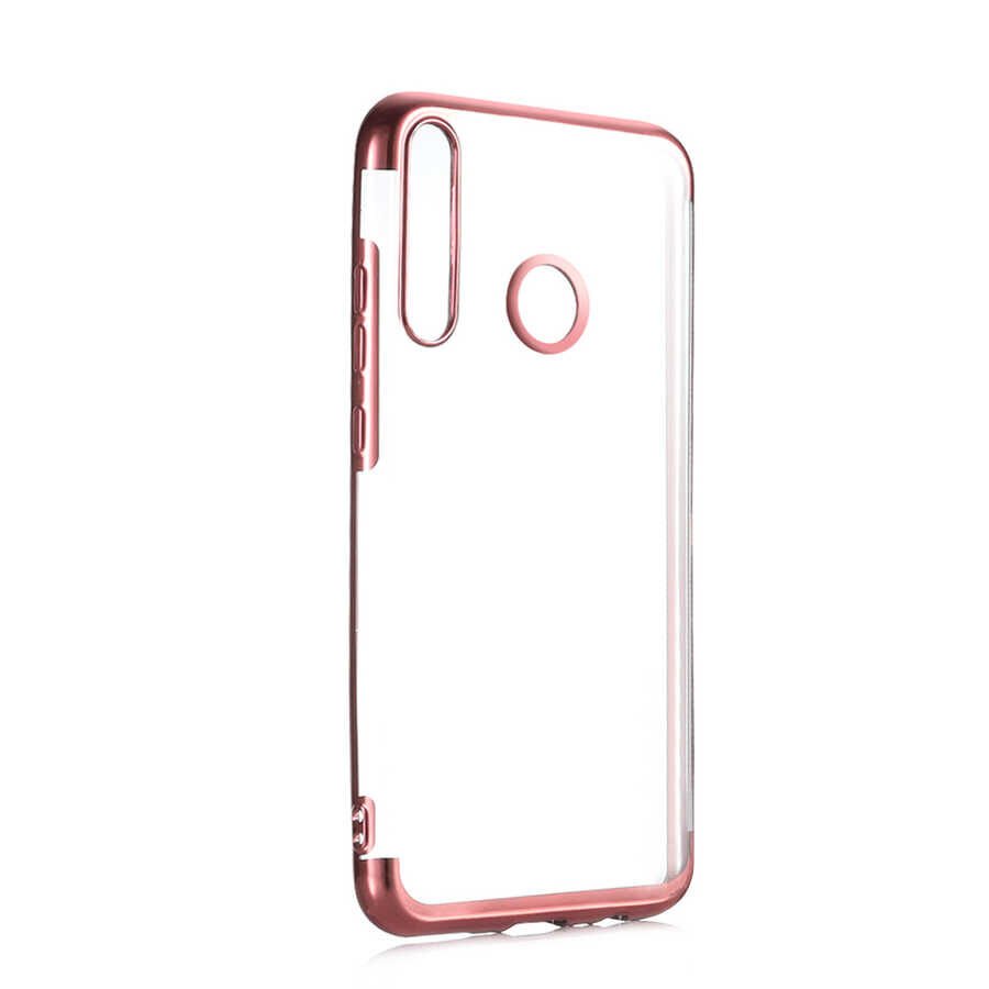 Alcatel 1S 2020 Kılıf HEPTEKİLETİŞİM Dört Köşeli Lazer Silikon Kapak