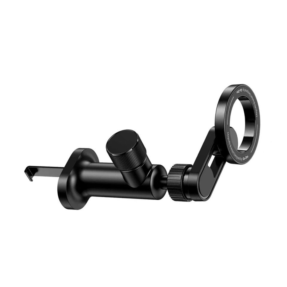 Go Des GD-HD327 Magnetik Magsafe Uyumlu 360 Derece Dönebilen Düz Zemin ve Havalandırma Tasarımlı Araç Telefon Tutucu