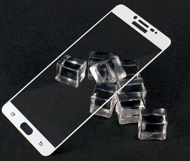 Galaxy C5 Pro Zore Ekranı Tam Kaplayan Düz Cam Koruyucu