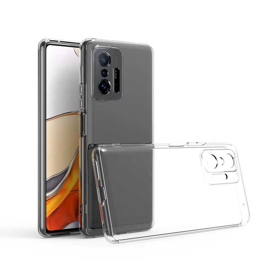 Xiaomi Mi 11T Pro 5G Kılıf HEPTEKİLETİŞİM Kamera Korumalı Süper Silikon Kapak