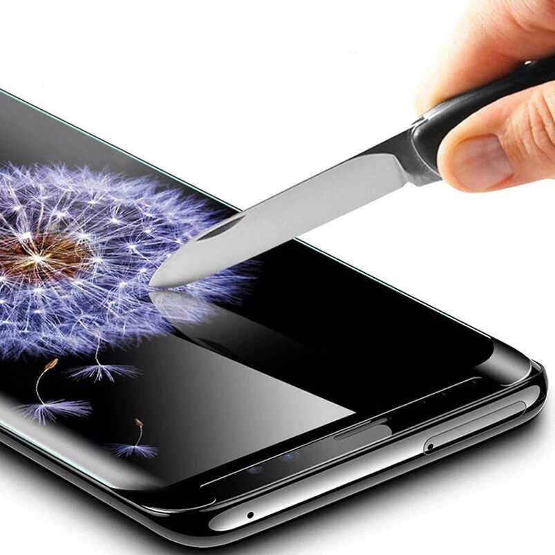 Galaxy Note 8 HEPTEKİLETİŞİM Kavisli Full Yapışkanlı Cam Ekran Koruyucu