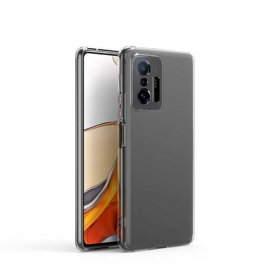 Xiaomi Mi 11T 5G Kılıf HEPTEKİLETİŞİM Kamera Korumalı Süper Silikon Kapak