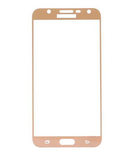 Galaxy J7 Core Zore Ekranı Tam Kaplayan Düz Cam Koruyucu
