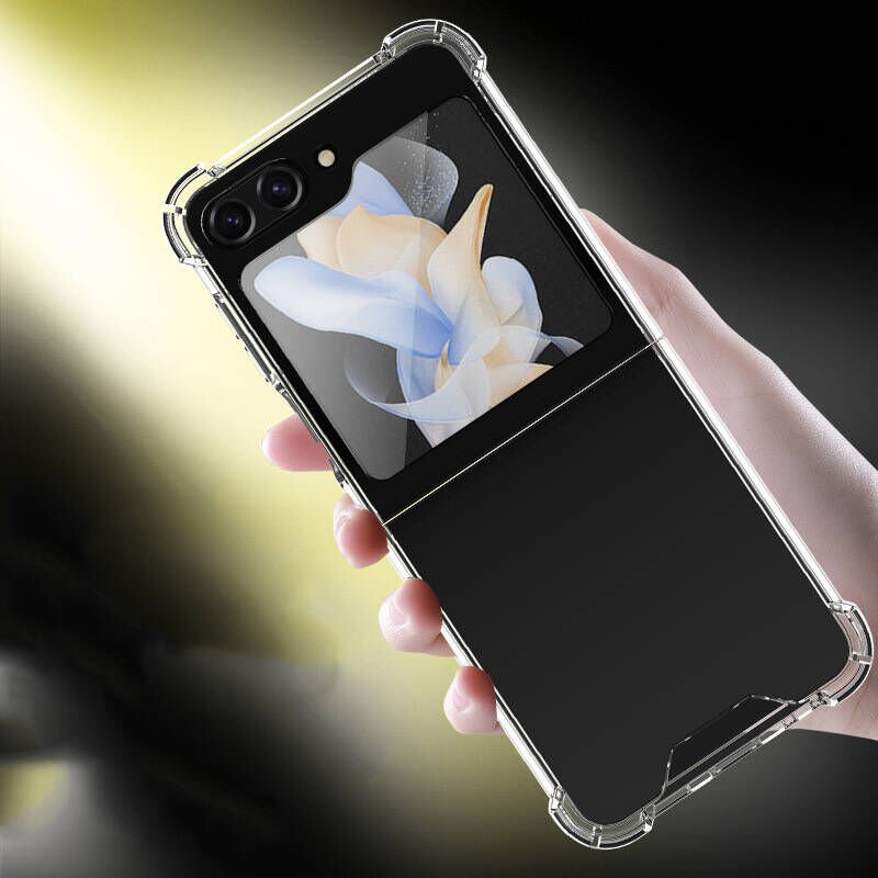 Samsung Galaxy Z Flip 5 Kılıf HEPTEKİLETİŞİM Nitro Anti Shock Silikon