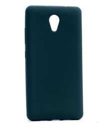 Lenovo Lenova P2 Kılıf Yumuşak Dokulu Soft Esnek İnce Mat Renkli Silikon Kapak (PREMİER) Siyah