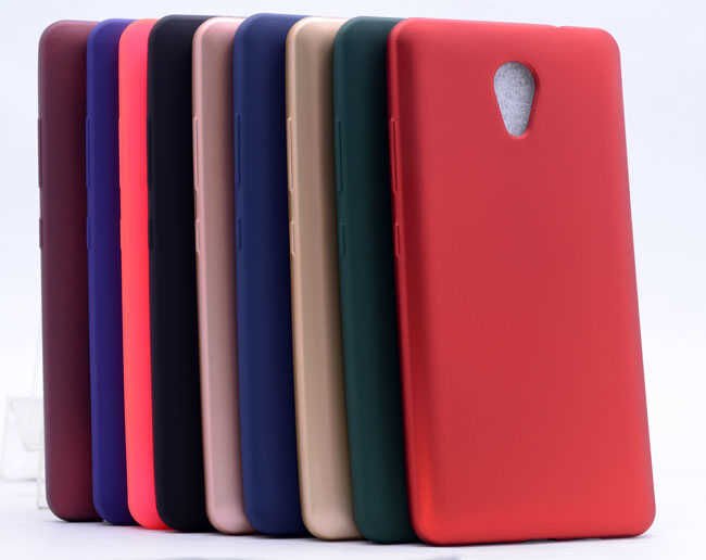 Lenovo Lenova P2 Kılıf Yumuşak Dokulu Soft Esnek İnce Mat Renkli Silikon Kapak (PREMİER) Siyah