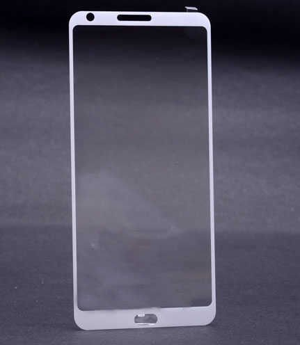 LG G6 Zore Ekranı Tam Kaplayan Düz Cam Koruyucu