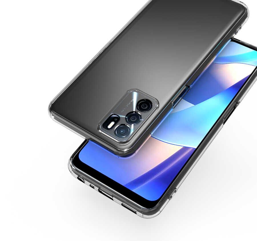 Oppo A16 Kılıf HEPTEKİLETİŞİM Kamera Korumalı Süper Silikon Kapak