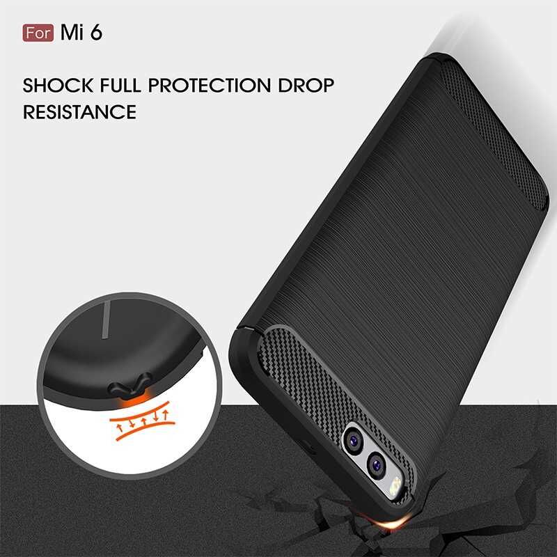 Xiaomi Mi 6 Kılıf Ultra Korunaklı Silikon Kapak (ROOM) Gri