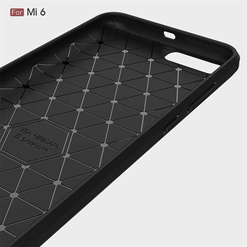 Xiaomi Mi 6 Kılıf Ultra Korunaklı Silikon Kapak (ROOM) Gri