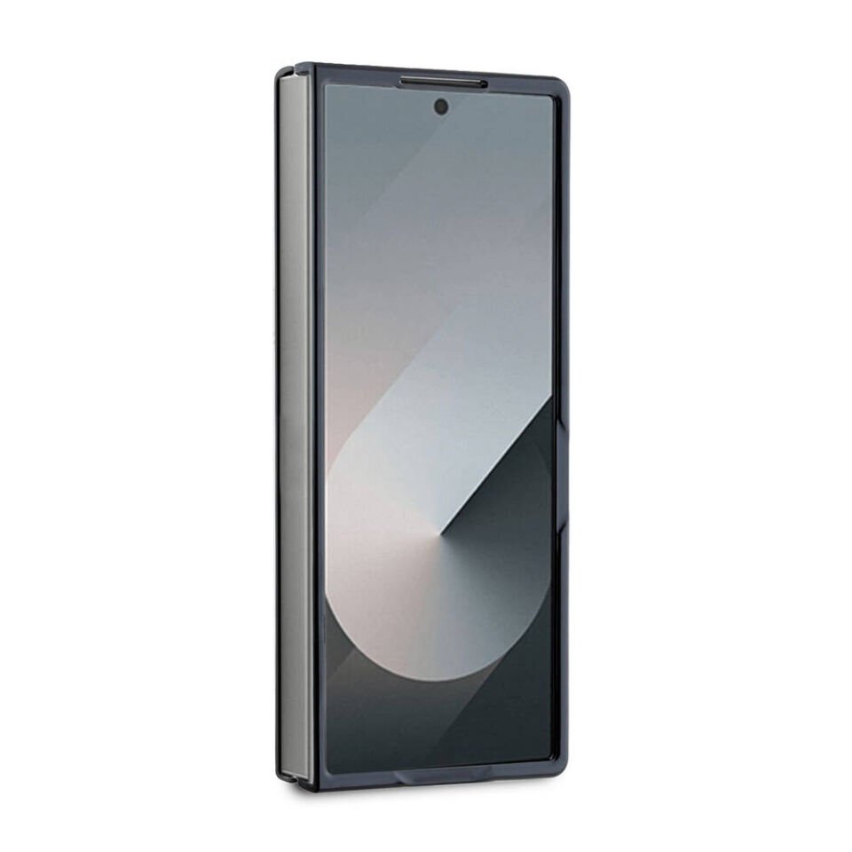Samsung Galaxy Z Fold 6 Kılıf Lacoste Orjinal Lisanslı PU Pike Desenli Arka Yüzey İkonik Timsah Dokuma Logolu Kapak