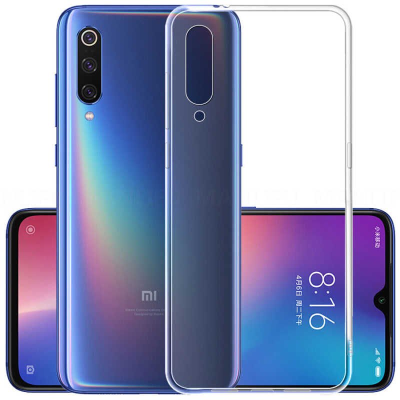 Xiaomi Mi 9 Se Şeffaf Kılıf Yumuşak İnce Tasarımlı Kapak (SÜPER) Renksiz