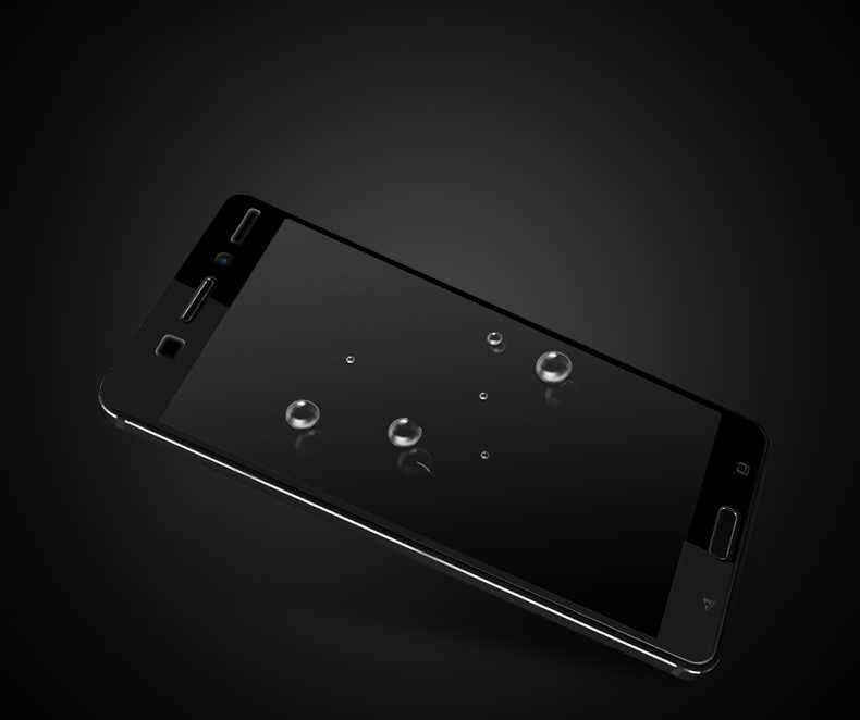 Nokia 6 Zore Ekranı Tam Kaplayan Düz Cam Koruyucu