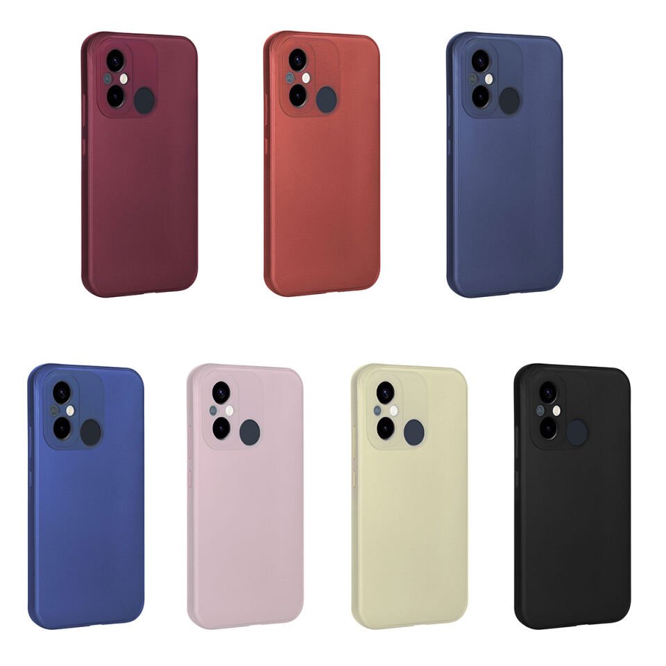 Xiaomi Redmi 12C Kılıf HEPTEKİLETİŞİM Premier Silikon Kapak