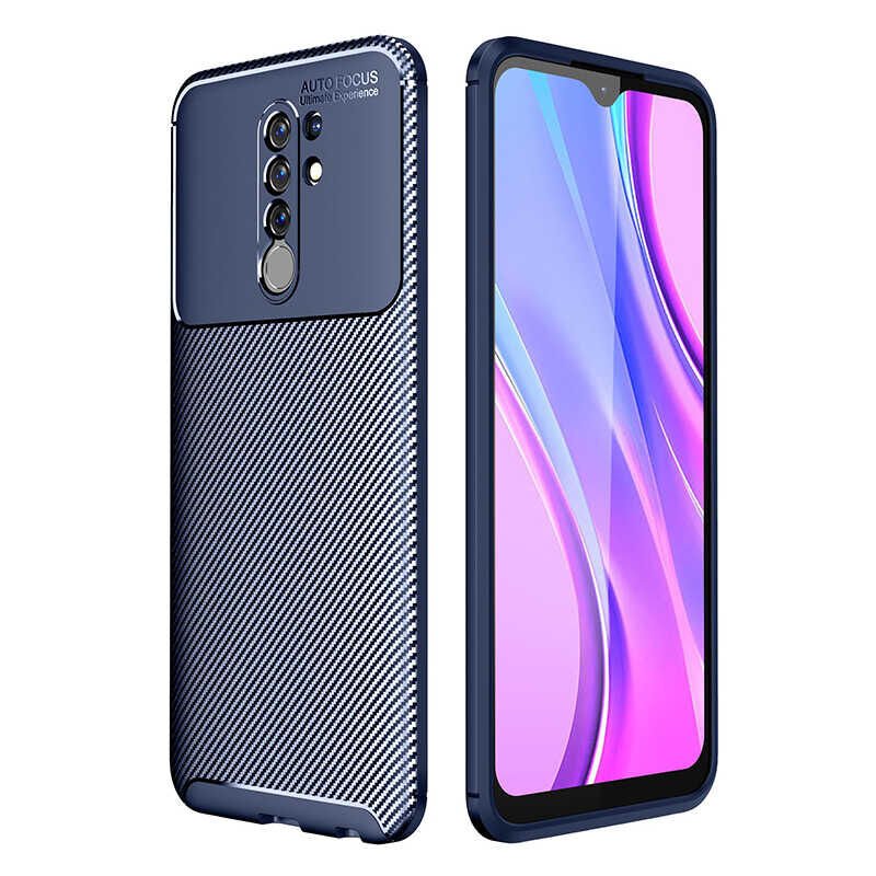 Xiaomi Redmi 9 Kılıf HEPTEKİLETİŞİM Negro Silikon Kapak