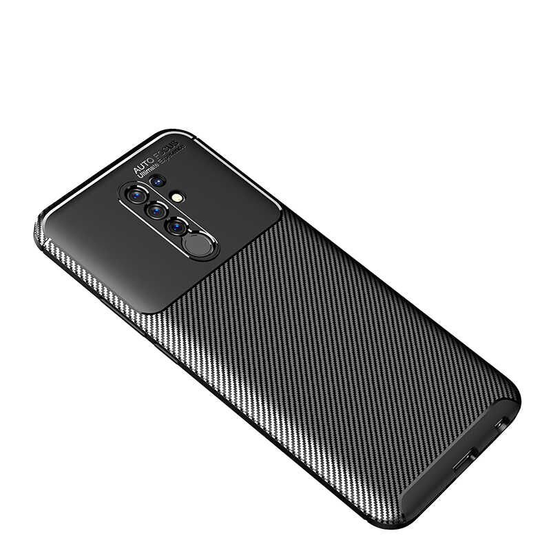 Xiaomi Redmi 9 Kılıf HEPTEKİLETİŞİM Negro Silikon Kapak