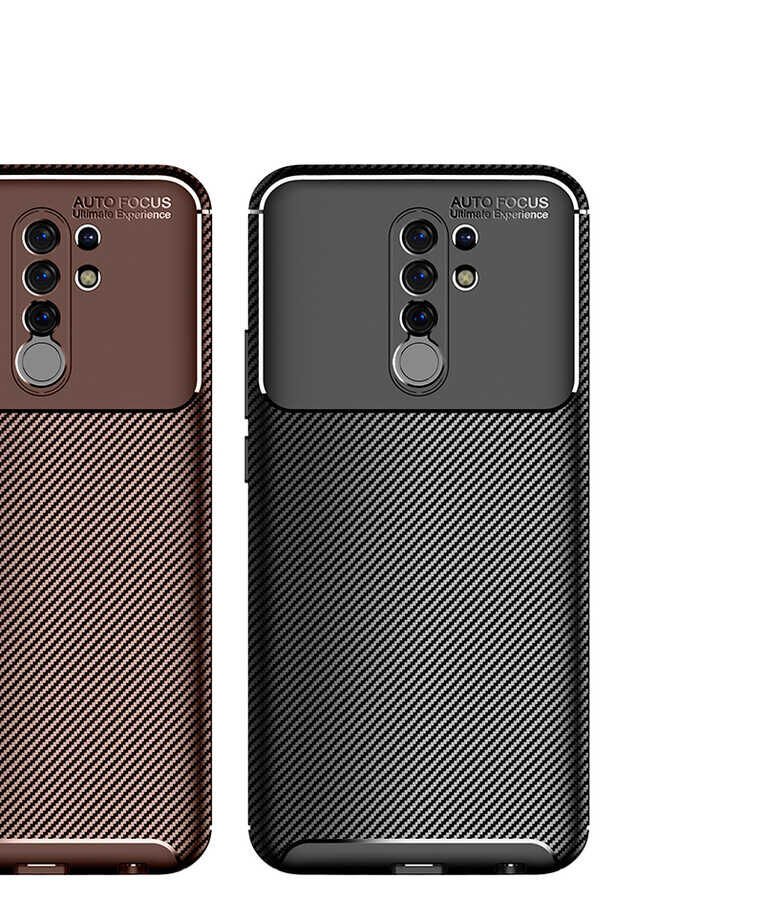 Xiaomi Redmi 9 Kılıf HEPTEKİLETİŞİM Negro Silikon Kapak