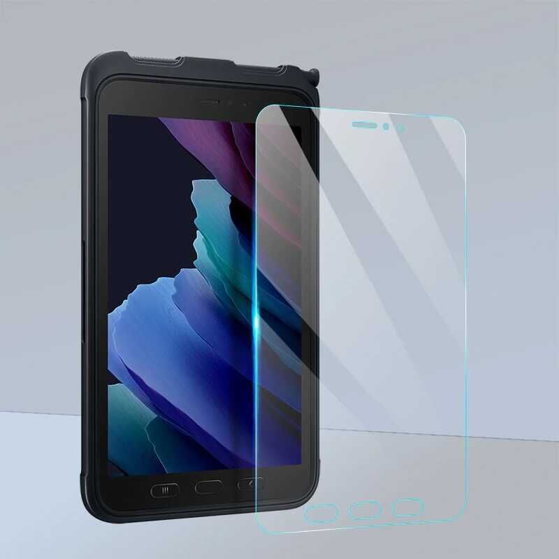 Samsung Galaxy Tab Active 3 T577 HEPTEKİLETİŞİM Tablet Temperli Cam Ekran Koruyucu
