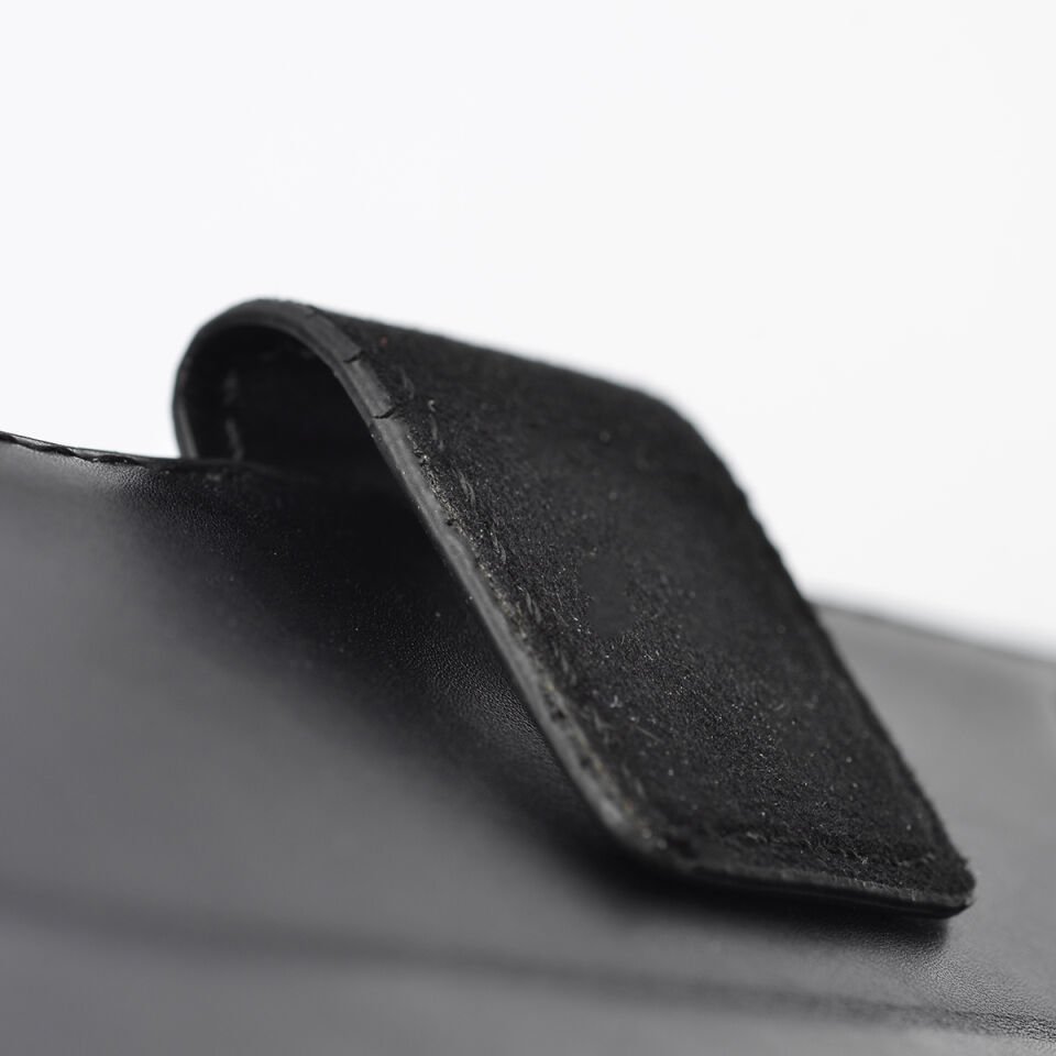 Samsung Galaxy S23 Kılıf Pu Deri Kapaklı Standlı Kartlıklı Bölmeli Deluxe Cüzdan Siyah