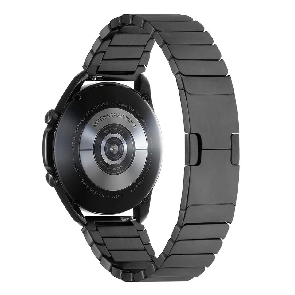 Samsung Galaxy Watch 46mm HEPTEKİLETİŞİM KRD-82 22mm Metal Kordon