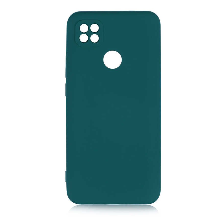 Xiaomi Redmi 9C Kadife İç Yüzey Yumuşak Dokulu Kamera Korumalı İnce Kapak (MARA) Lacivert