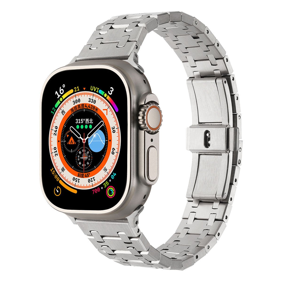 Apple Watch 40mm HEPTEKİLETİŞİM KRD-83 Metal Kordon