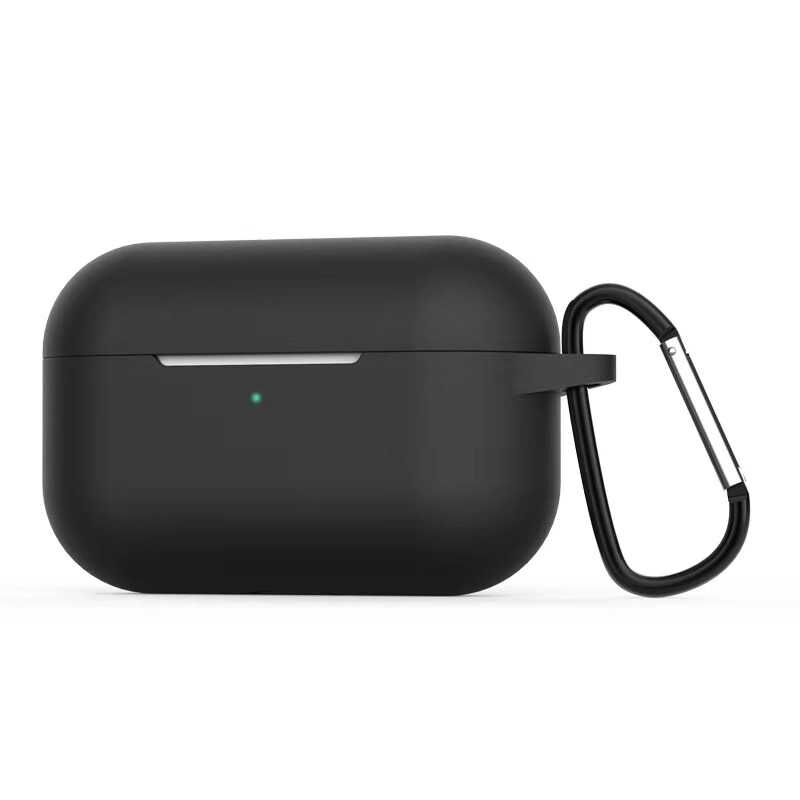 Apple Airpods Pro Kılıf Airbag Silikon Soft Mat Görünümlü Yüzey Mor