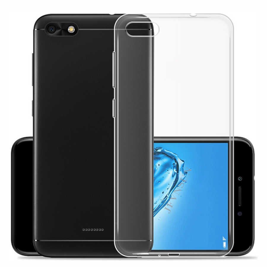 Xiaomi Redmi 6A Şeffaf Kılıf Yumuşak İnce Tasarımlı Kapak (SÜPER) Renksiz