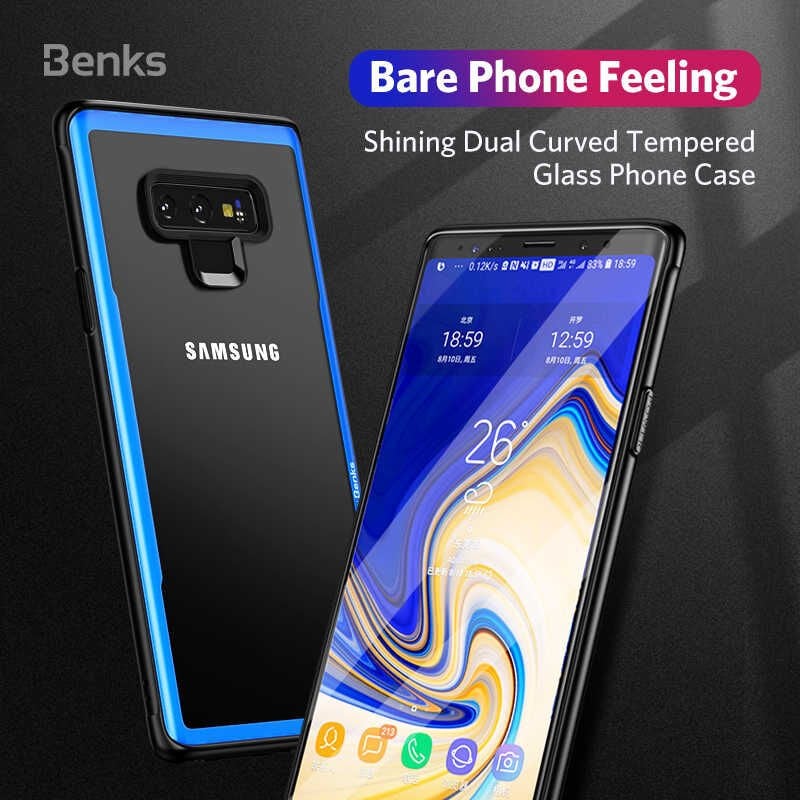 Samsung Galaxy Note 9 Kılıf Benks Magic Shiny Glass