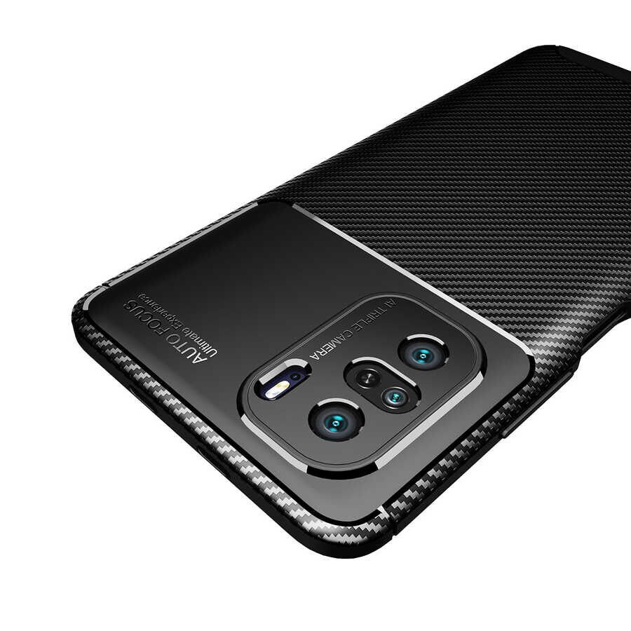 Xiaomi Mi 11İ Kılıf HEPTEKİLETİŞİM Negro Silikon Kapak