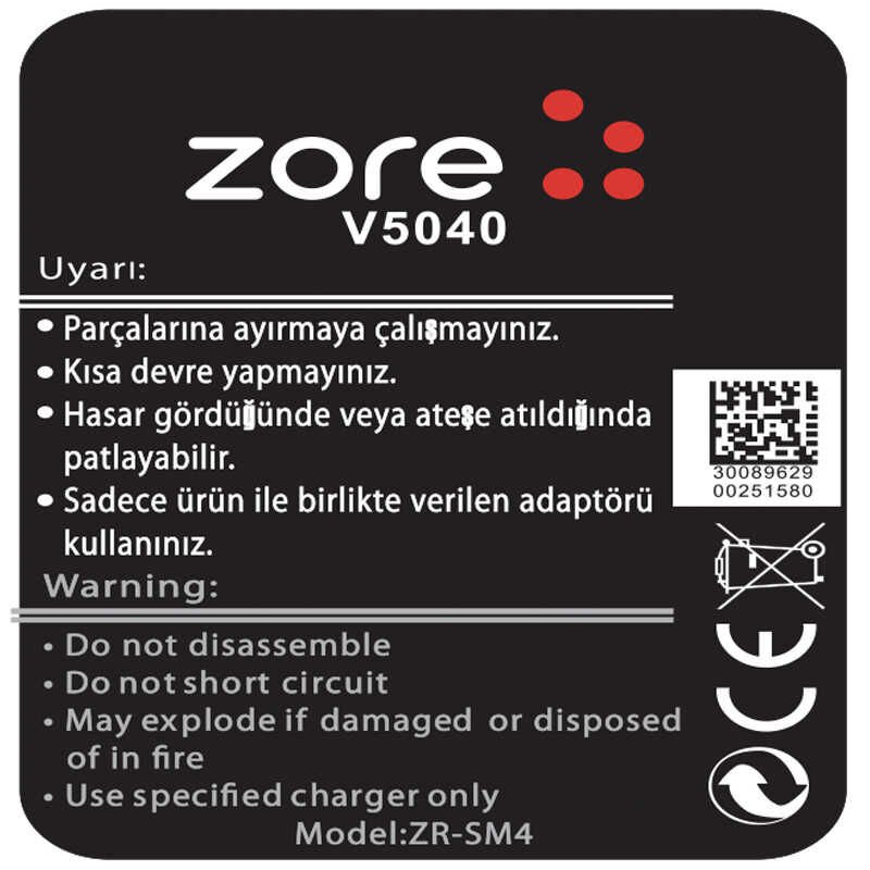 Vestel Venüs V3 5040 HEPTEKİLETİŞİM A Kalite Uyumlu Batarya