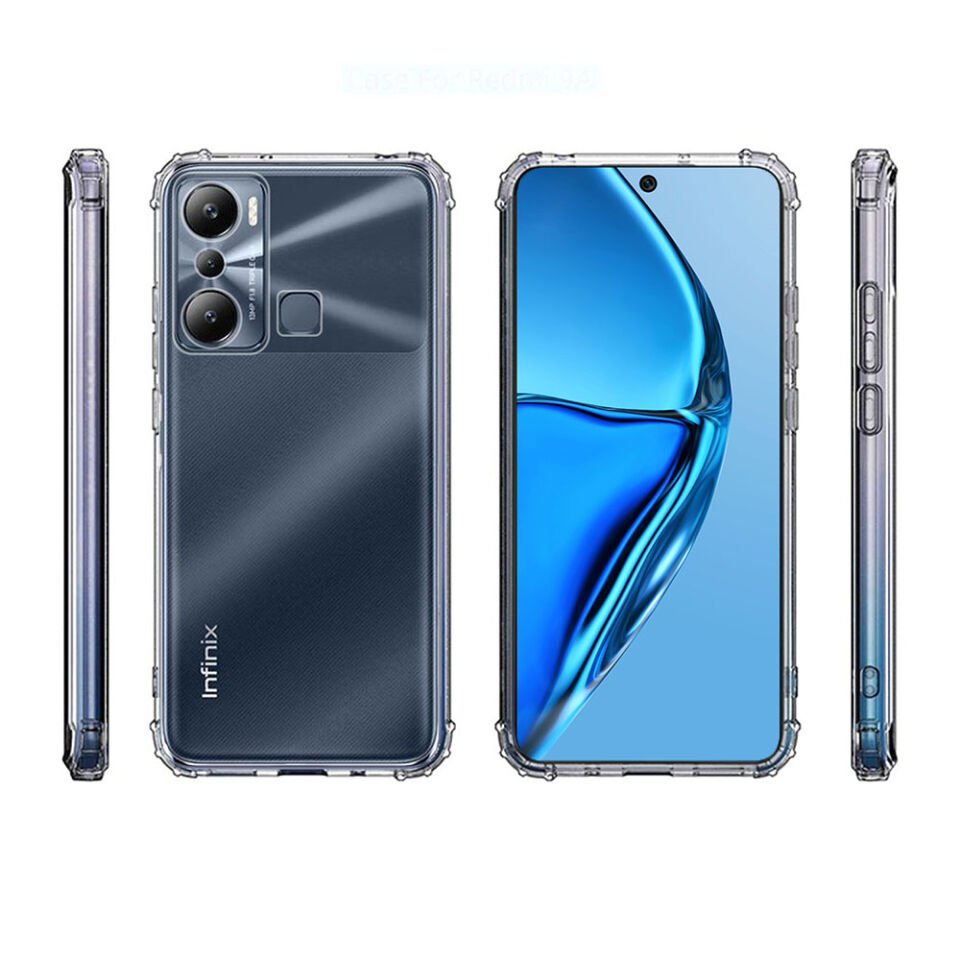 İnfinix Hot 20i Kılıf HEPTEKİLETİŞİM 2mm Anti Shock Silikon