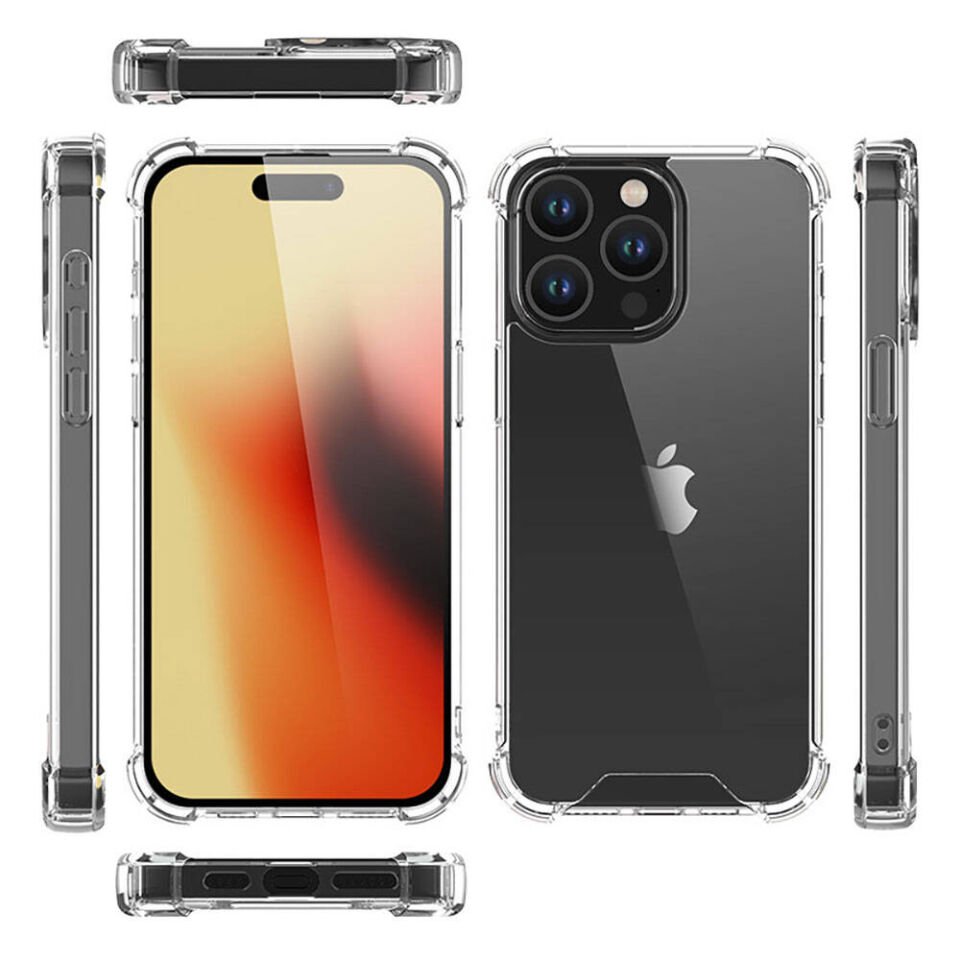 Apple iPhone 15 Pro Max Kılıf HEPTEKİLETİŞİM Nitro Anti Shock Silikon
