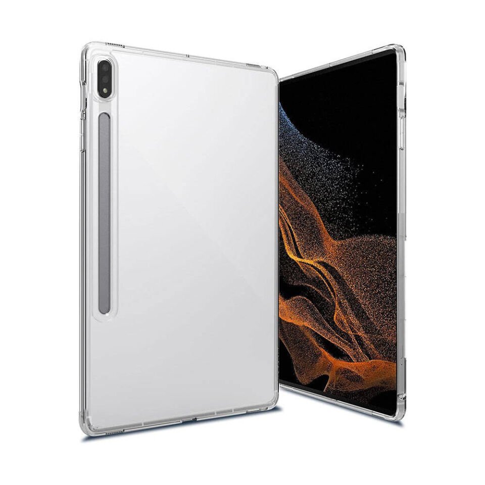 Samsung Galaxy Tab S8 Kılıf HEPTEKİLETİŞİM Tablet Süper Silikon Kapak