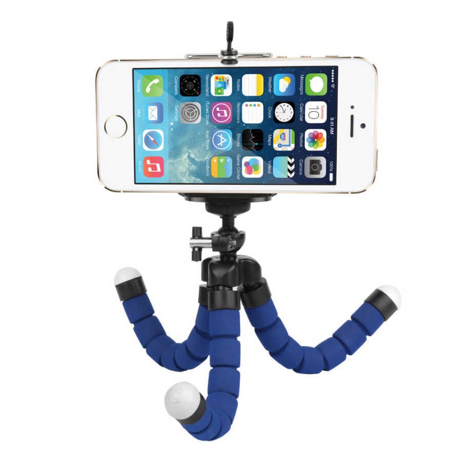 Tripod Sünger Ayaklı Kısa (TR1) Mavi
