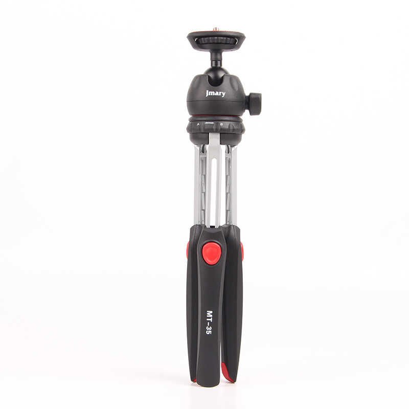 Tripod 360 Derece Çok Yönlü Kullanım Ayarlanabilir Uzunluk (MT35) Siyah