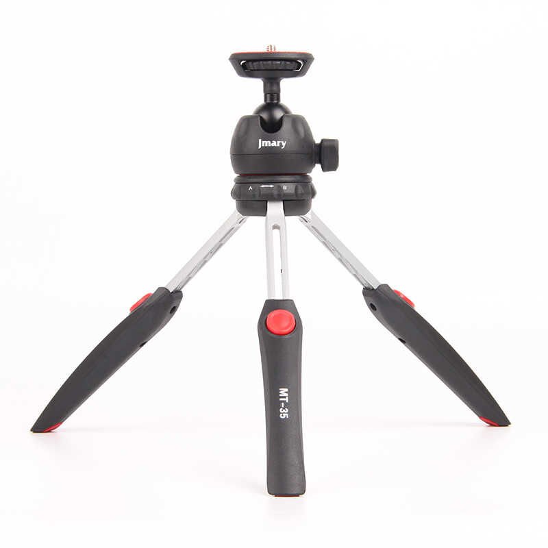 Tripod 360 Derece Çok Yönlü Kullanım Ayarlanabilir Uzunluk (MT35) Siyah