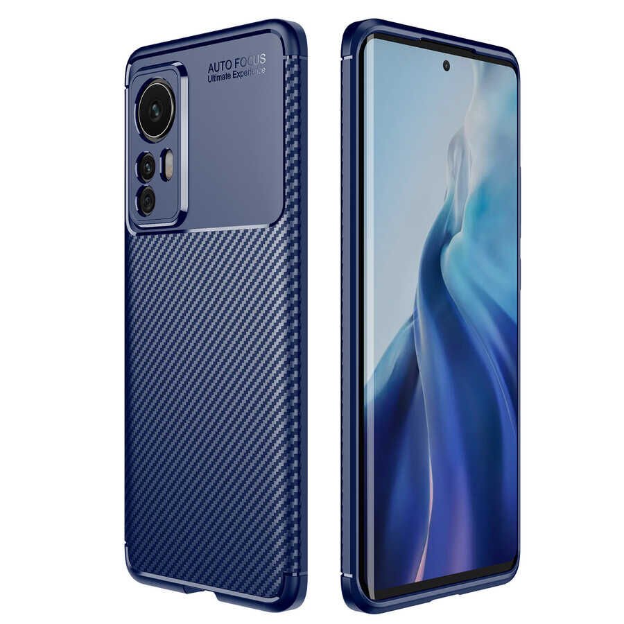 Xiaomi Mi 12 Kılıf HEPTEKİLETİŞİM Negro Silikon Kapak