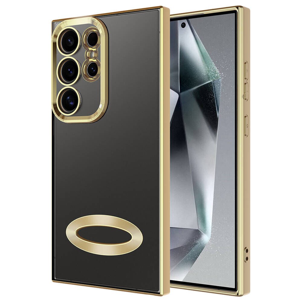Samsung Galaxy S24 Ultra Kılıf Kamera Korumalı Logo Gösteren HEPTEKİLETİŞİM Omega Kapak