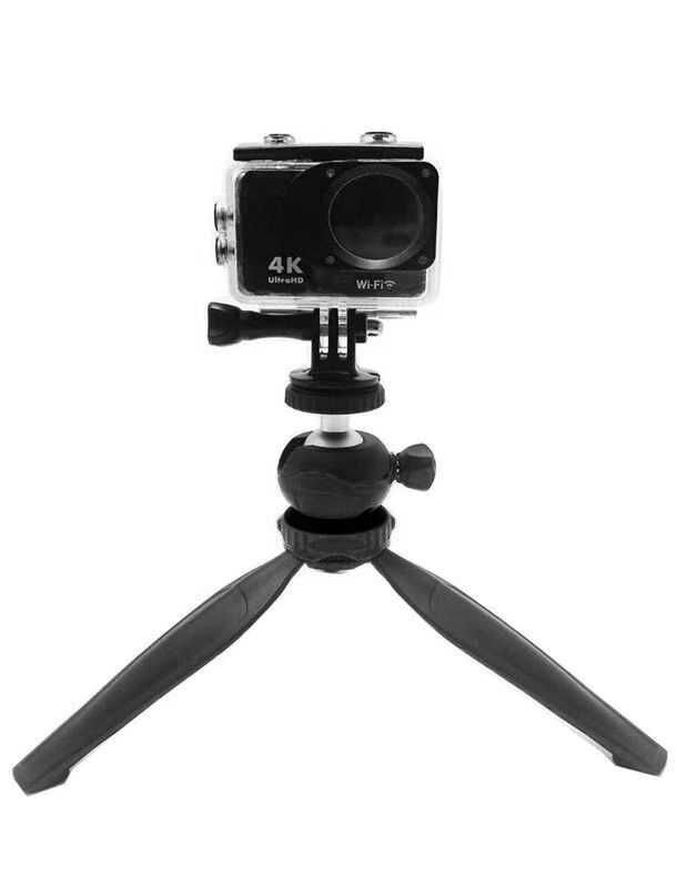 Tripod 360 Derece Çok Yönlü Kullanım 15.7cm Max Uzunluk (MT20) Siyah